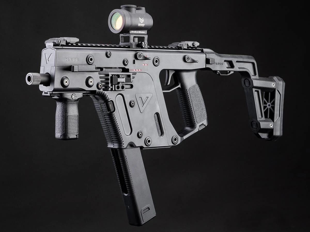 Krytac KRISS Vector Gas Blowback Airsoft GBB SMG - AirsoftJunkiez.com