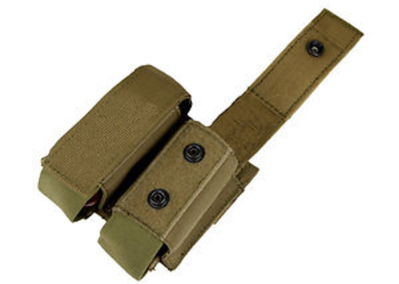 Condor Double 40mm Grenade Pouch - Tan