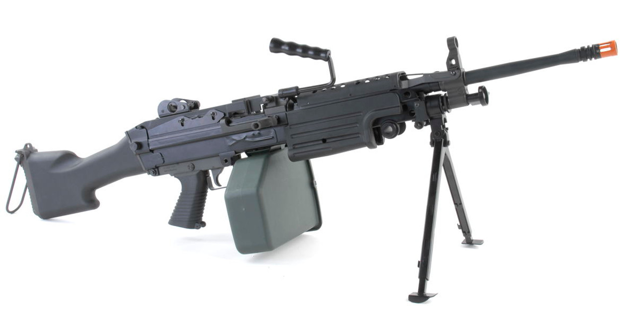 A&K / Cybergun FN Licensed M249 SAW Machine Gun w/ Metal Receiver (Model: MK-II)