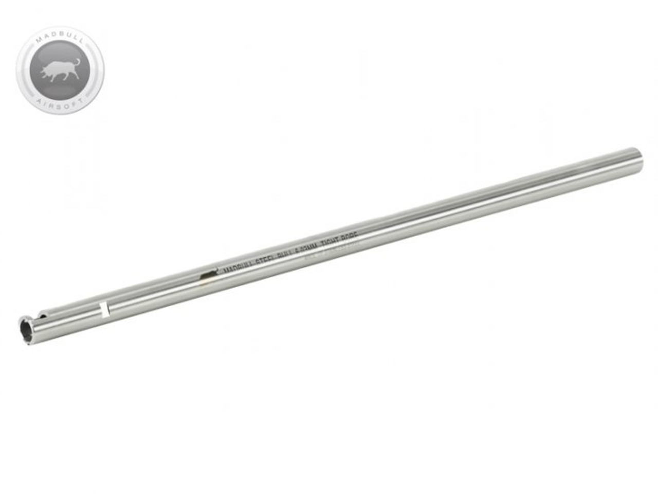 Madbull Airsoft Stainless Steel SteelBull Tight Bore Barrel 6.03id - 407mm Madbull Airsoft Stainless Steel SteelBull Tight Bore Barrel 6.03id - 407mm