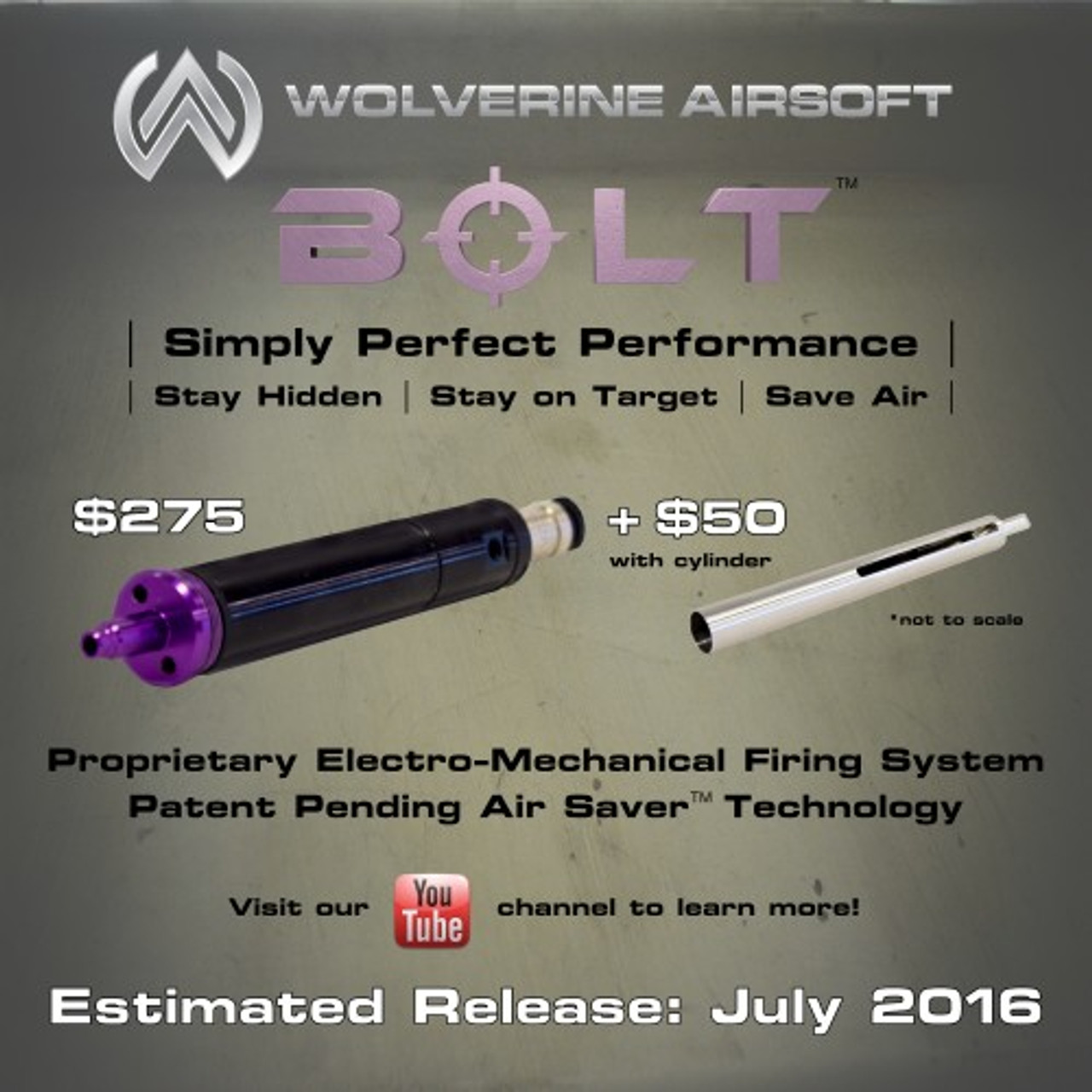Wolverine Airsoft Bolt - VSR10