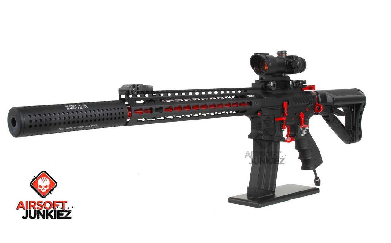 G&G CM16 SRXL （Red Edition）電動ガン 電動エアガン G&G ARMAMENT