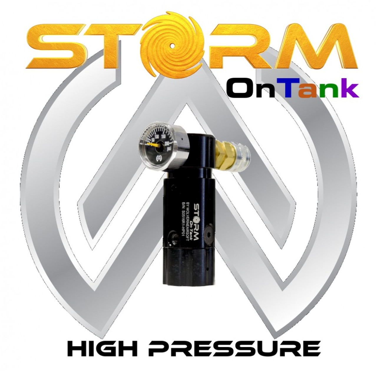 Wolverine Storm High Pressure regulator On-tank With Line