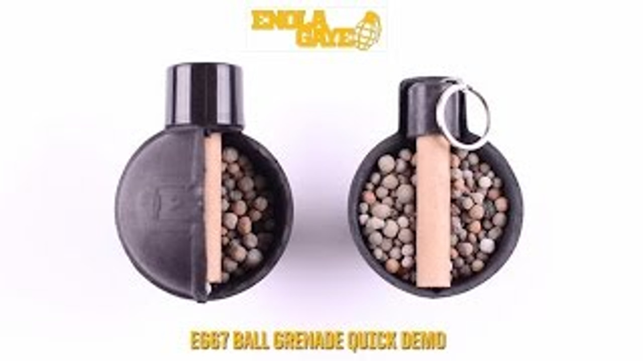 Airsoft Handgranate 3x Enolagye EG67 Paintball 
