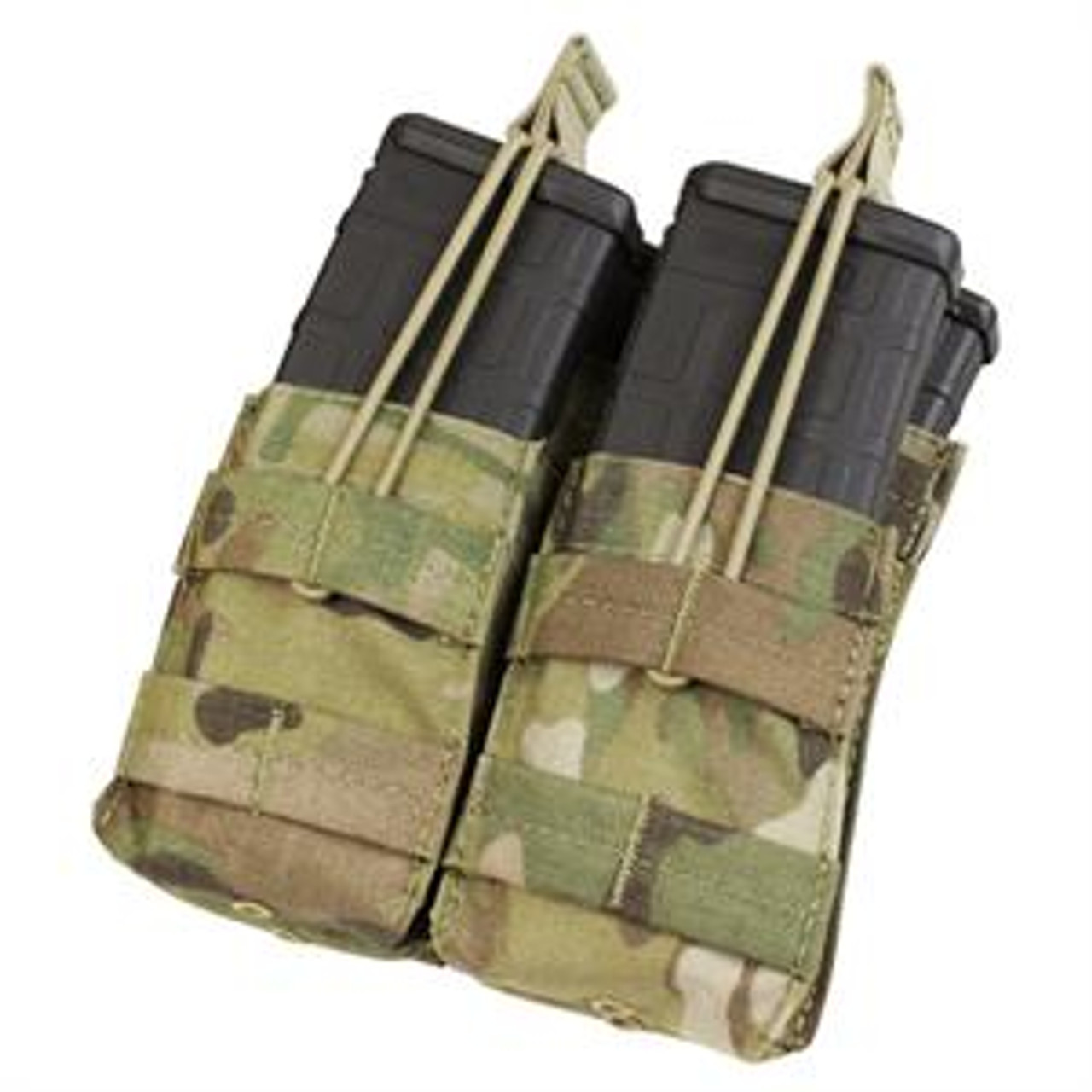 Condor Double Stacker Open-Top M4 Mag Pouch - MC MA43-008