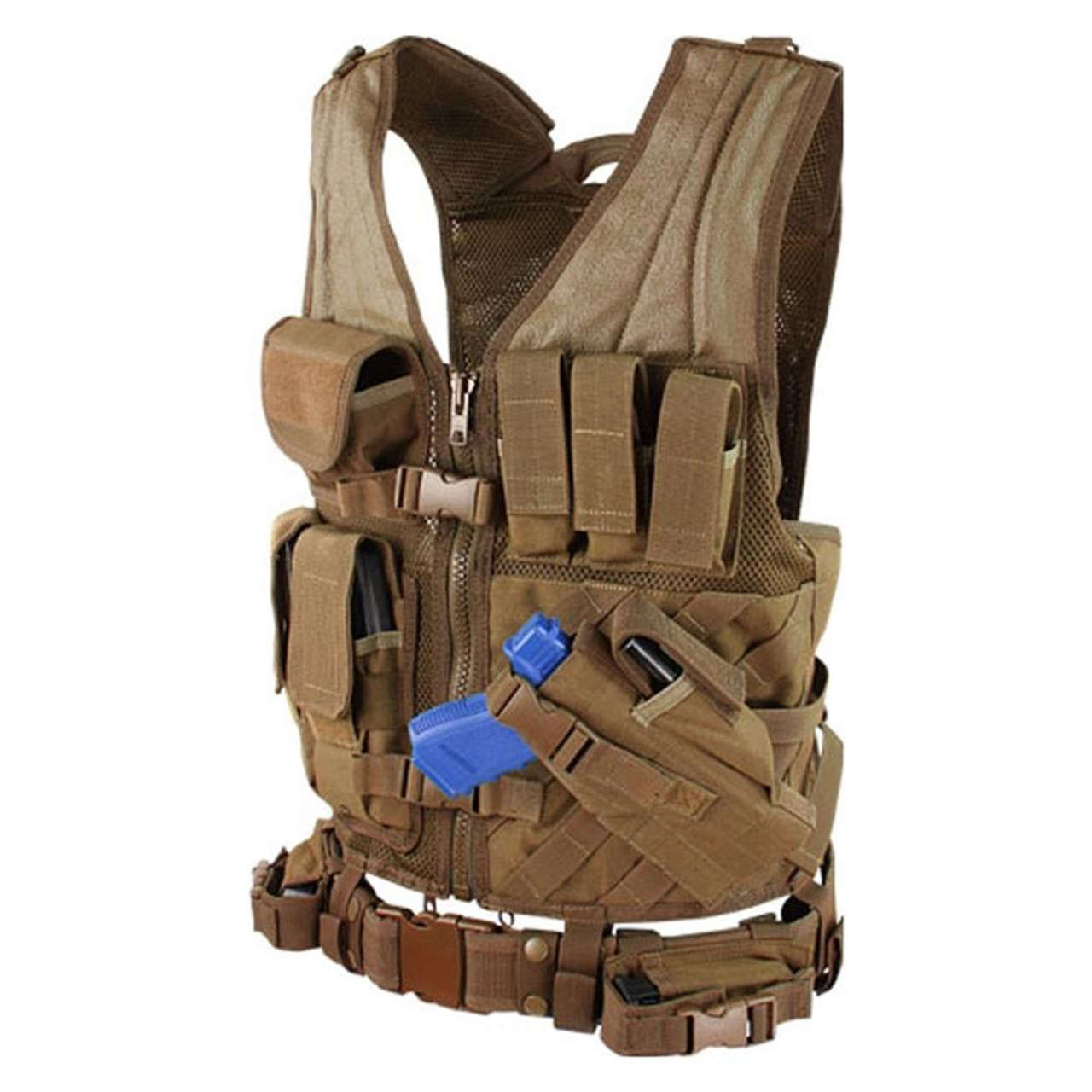 Condor CV Crossdraw Vest - Tan