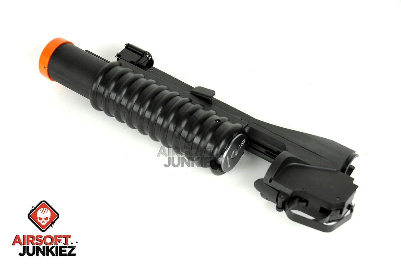 S T M3 40mm Grenade Launcher Black Airsoftjunkiez Com