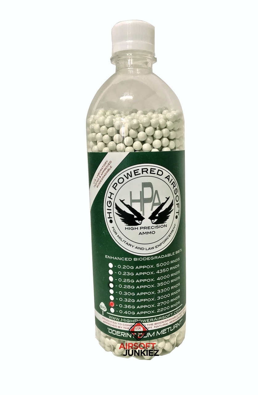 【新品】biossentiel BBS clear ASG Open Blaster 0.25g 3300ct Bottle 6mm Biodegradable