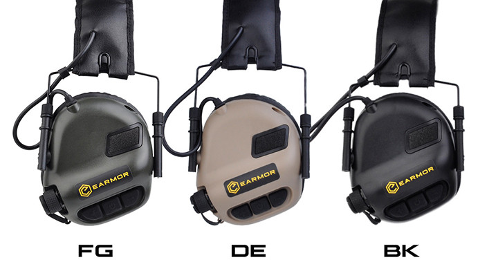 Earmor M32 Headset (Tan) - AirsoftJunkiez.com