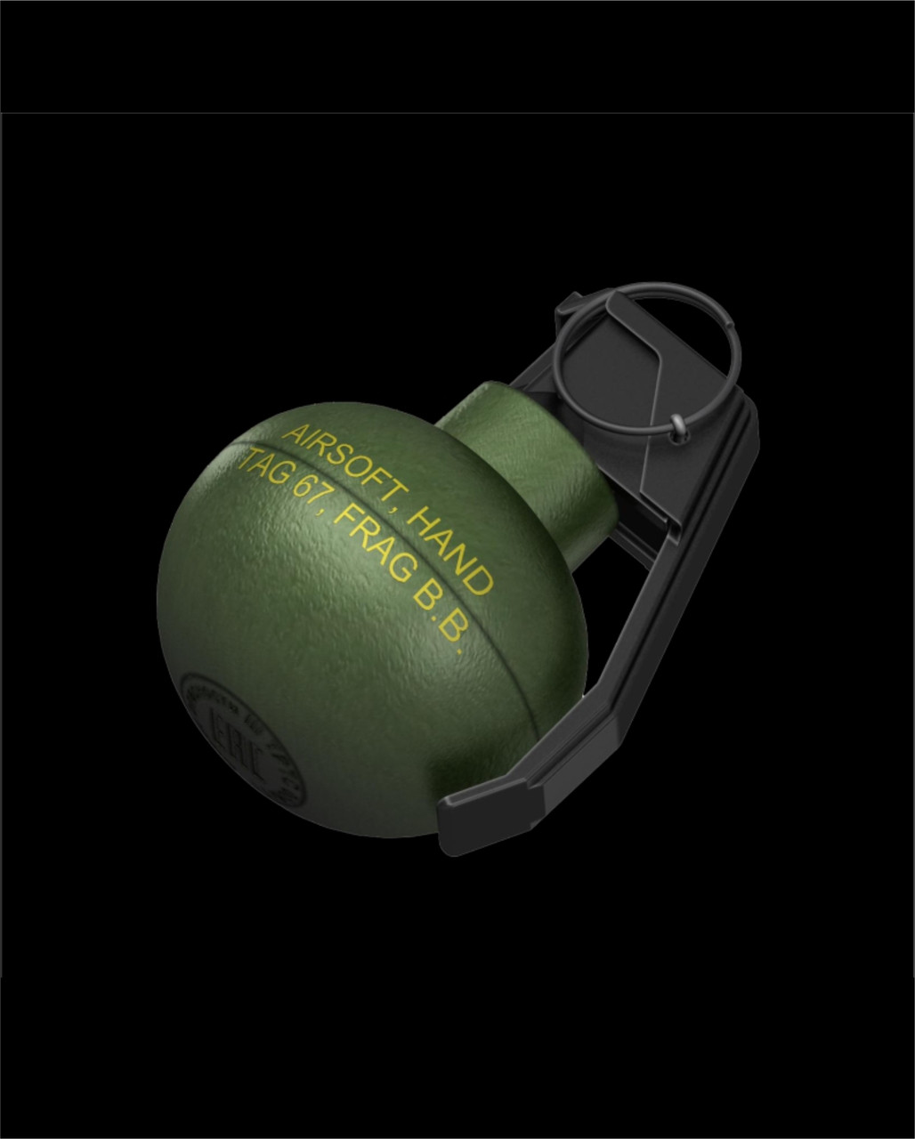 TAG-67 HAND GRENADE AIRSOFT PYROTECHNICS TACTICAL GAME INNOVATION TAGINN