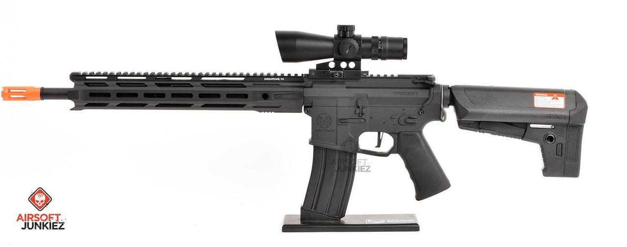 Krytac Trident MKII SPR-M AEG Rifle | Color: Black 