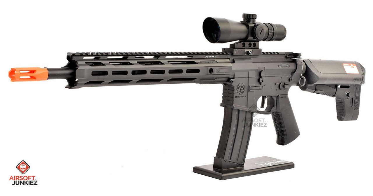 Krytac Trident MKII SPR-M AEG Rifle | Color: Black