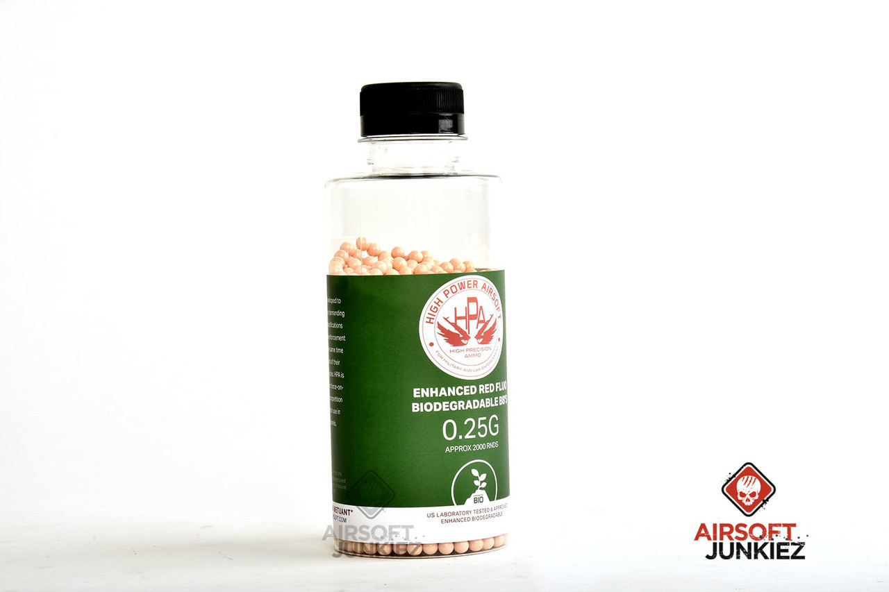 BLS Perfect Airsoft Tracer BBs .25g (6mm) - 4000 Count Green Tracer