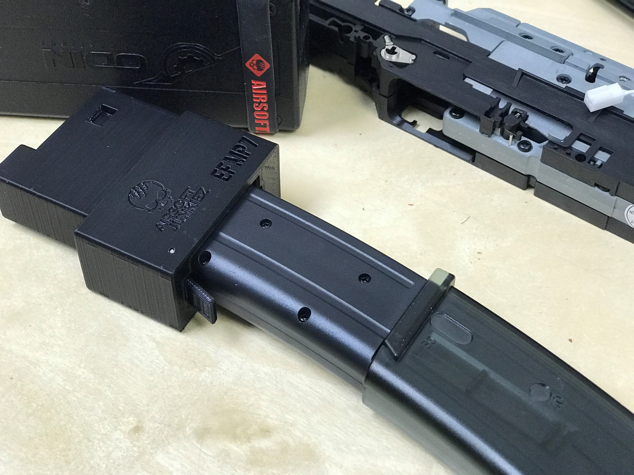 Odin Innovations M12 Speed Loader Adapter for Elite Force MP7