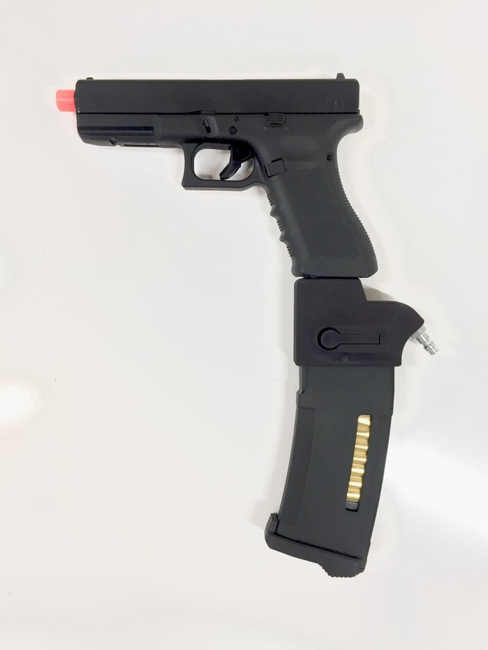 プライマリーエアソフト　GLOCK17→M4アダプター Primary Airsoft - GLOCK HPA/M4 ADAPTER - AirsoftJunkiez.com