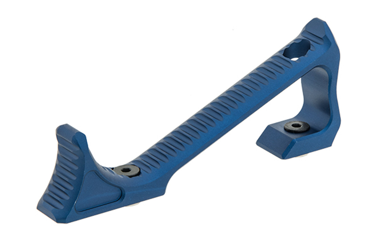 UTG® Ultra Slim Angled Foregrip, Keymod, Matte Blue