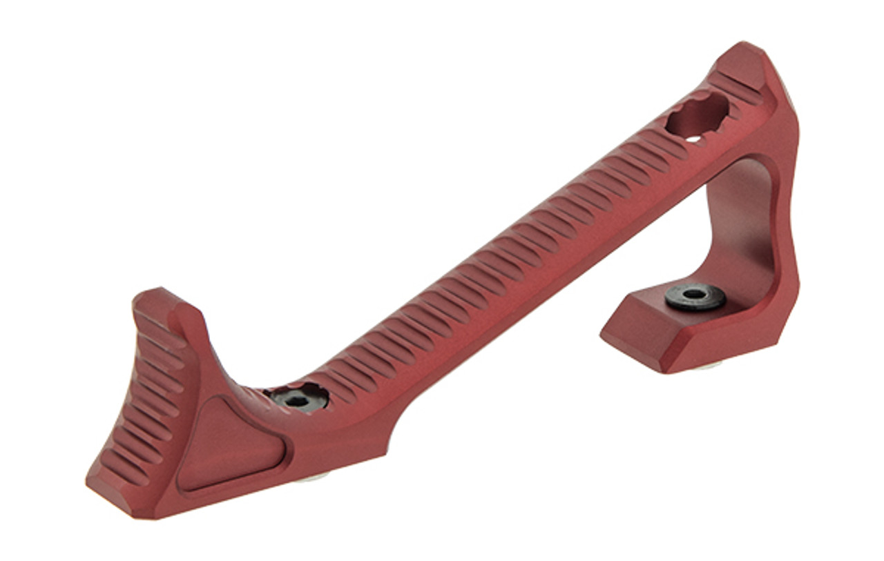 UTG® Ultra Slim Angled Foregrip, Keymod, Matte Red