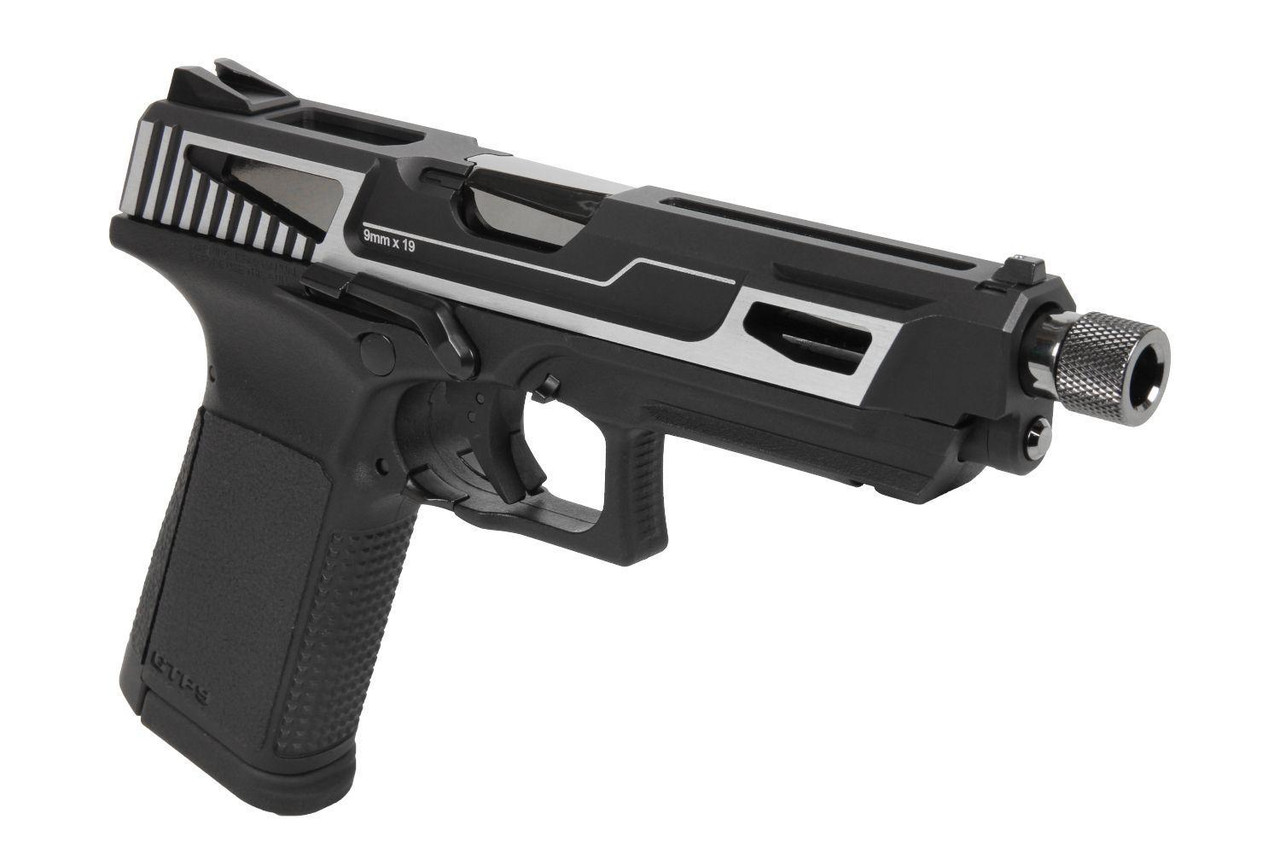 G&G GTP9 GREEN GAS BLOWBACK PISTOL -- MS Silver