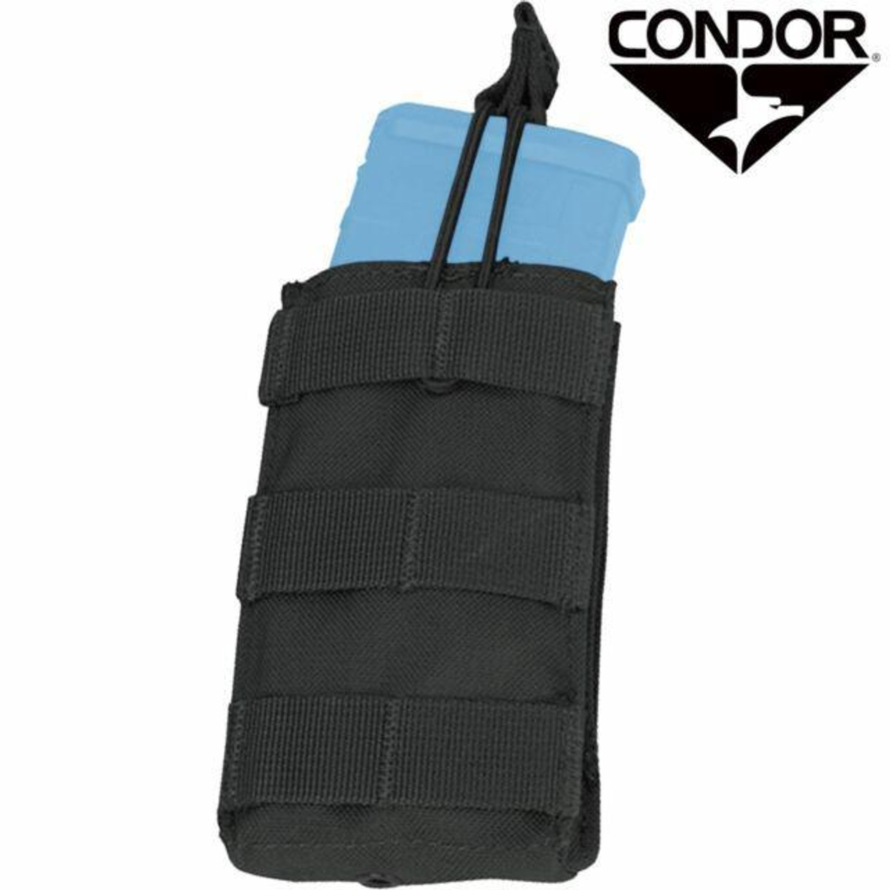 Condor Single M4/M16 Open Top Mag Pouch - Black