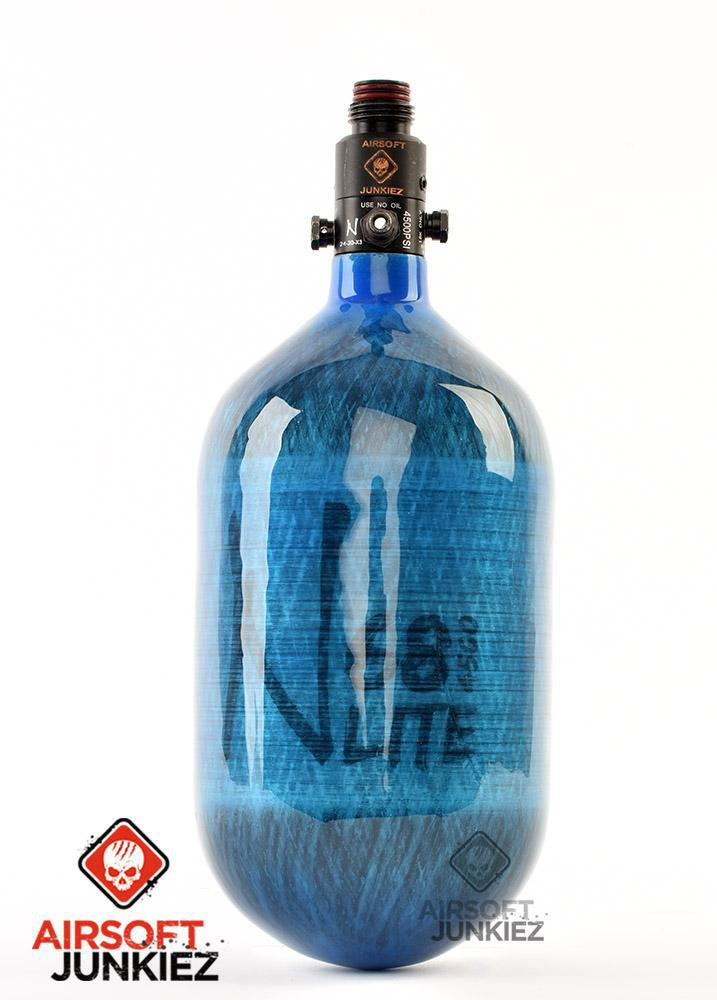 Ninja Paintball Lite 68/4500 Carbon Fiber Air Tank | Blue
