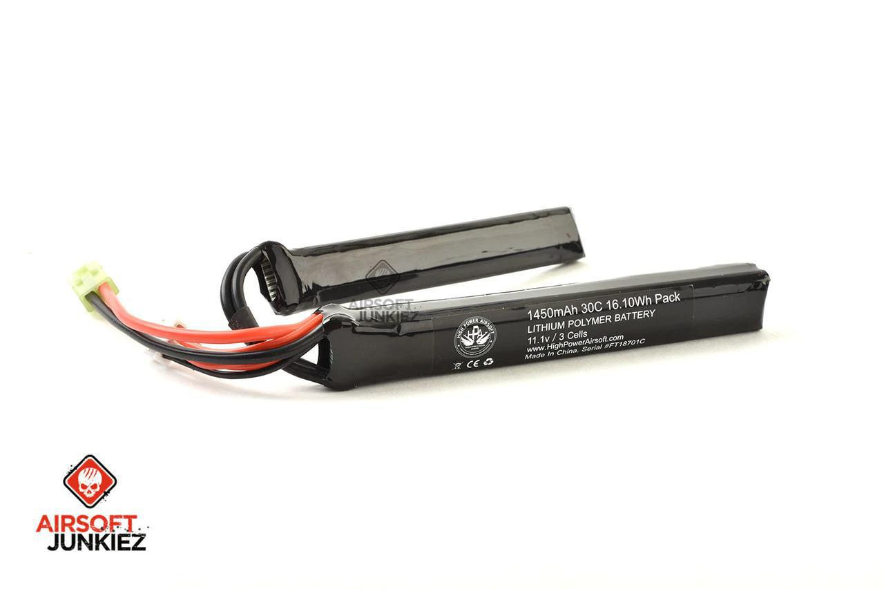 HPA LIPO 11.1V 1450 mAh 30/50c Nunchuck Battery