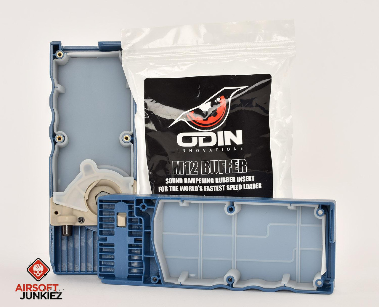 M12 Odin Sidewinder Speed BB Loader (Blue EMG) with Sound