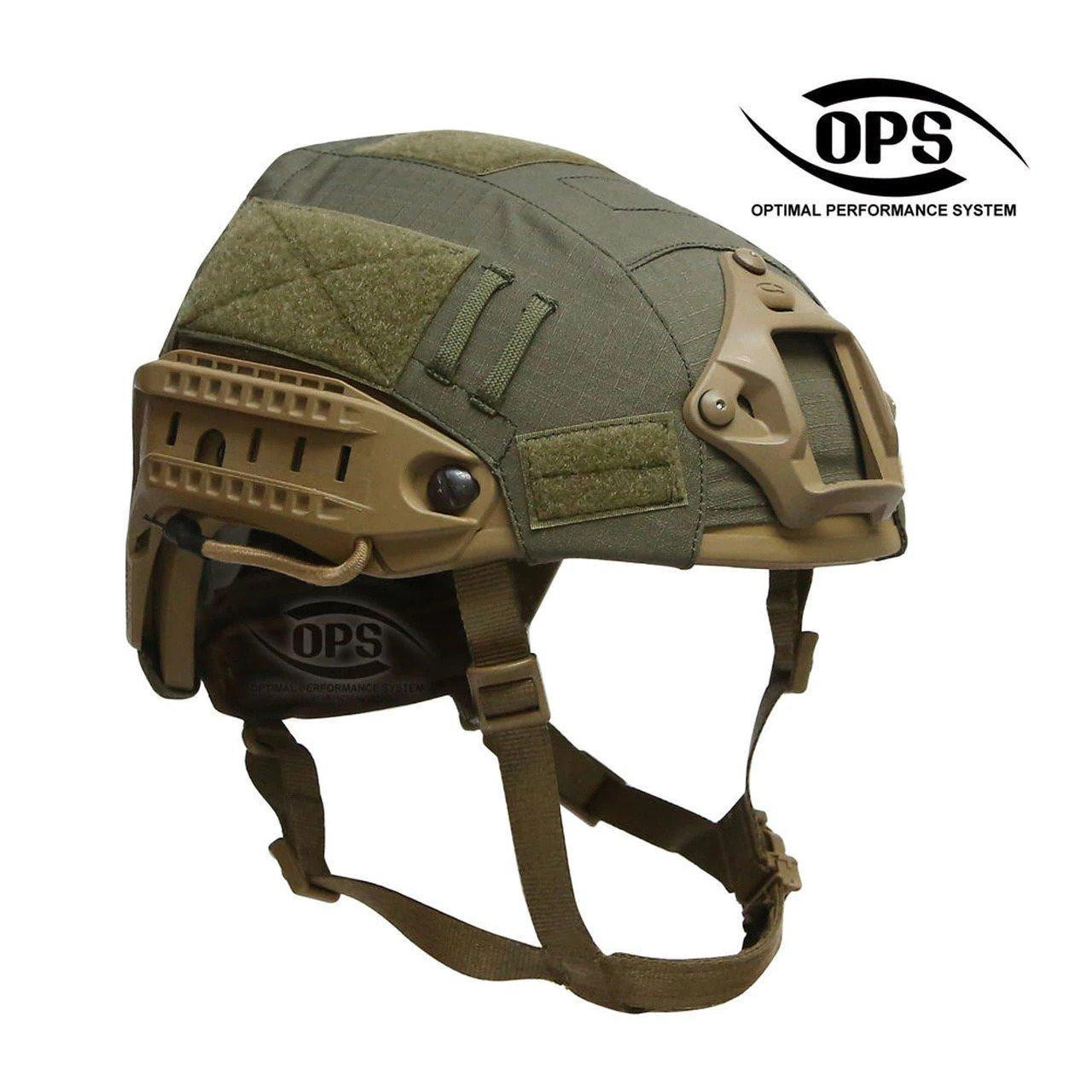 OPS Airframe Helmet Cover Ranger Green - AirsoftJunkiez.com