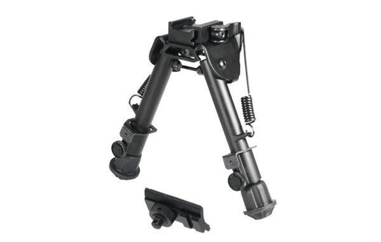 UTG® Tactical OP Bipod, Quick Detach, 5.9"-7.3" Center Height