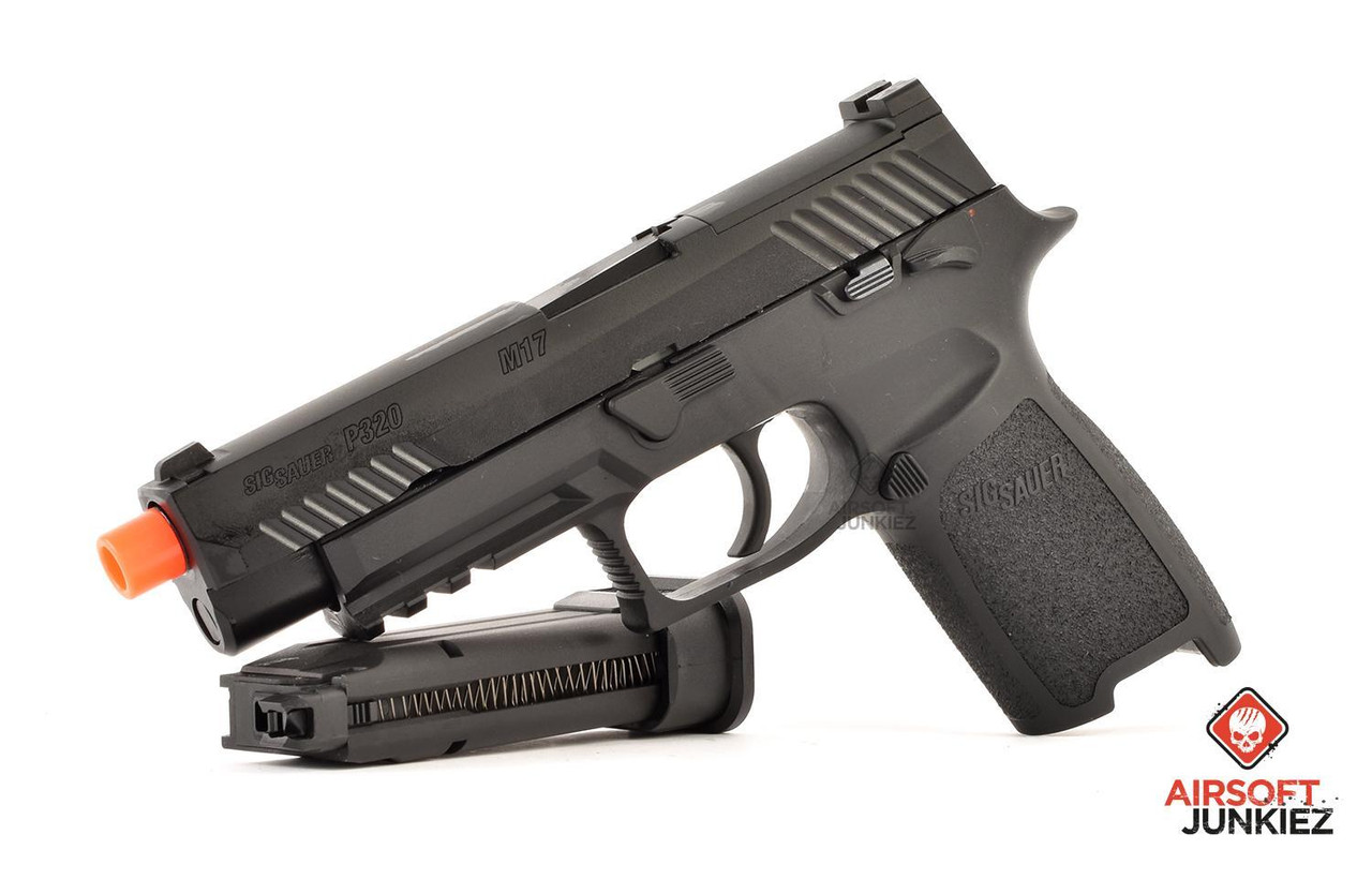 Sig Proforce M17 Green Gas Blowback Pistol - Black