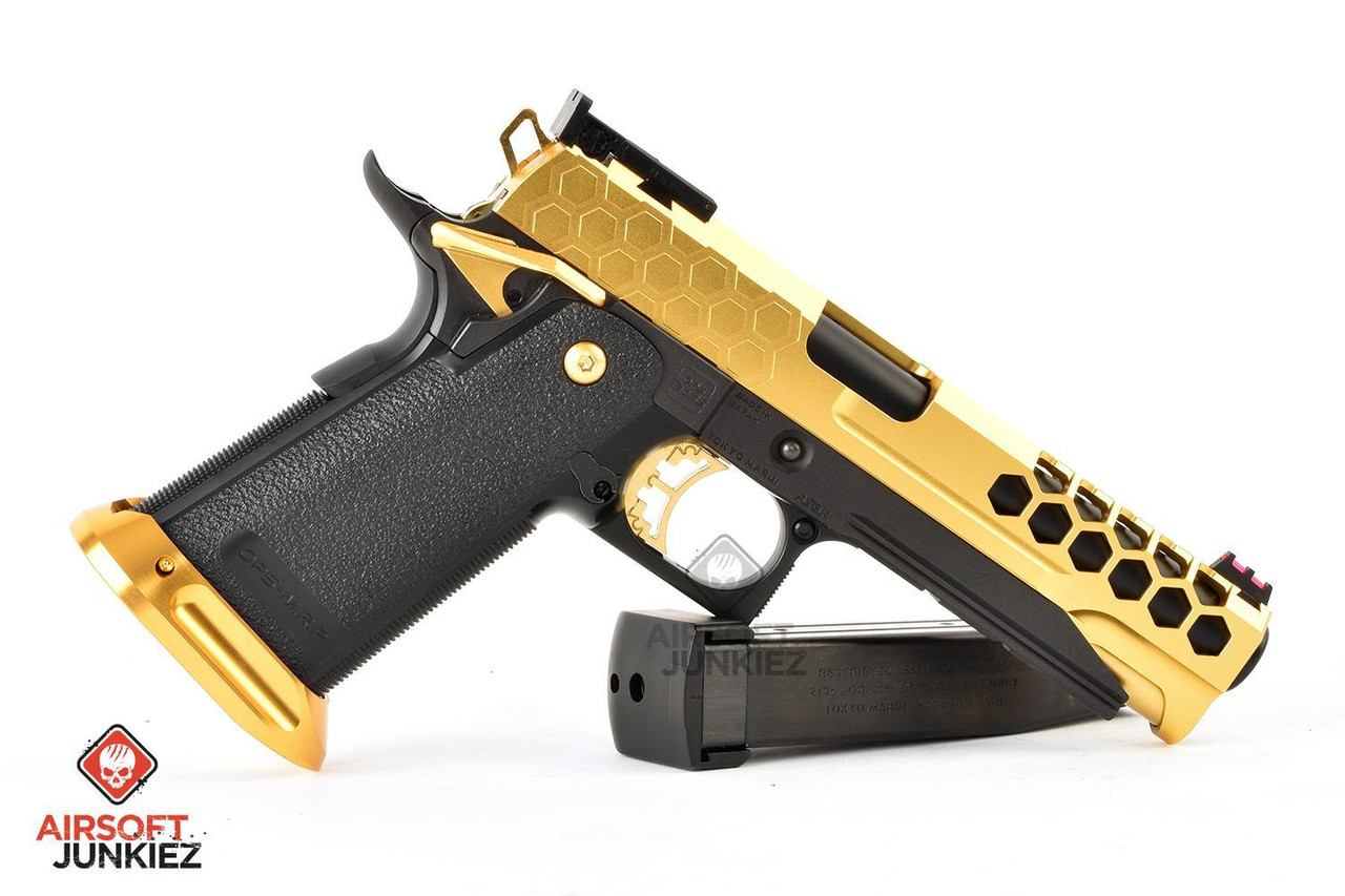 Airsoftjunkiez Custom Hi-Capa "Goldie"