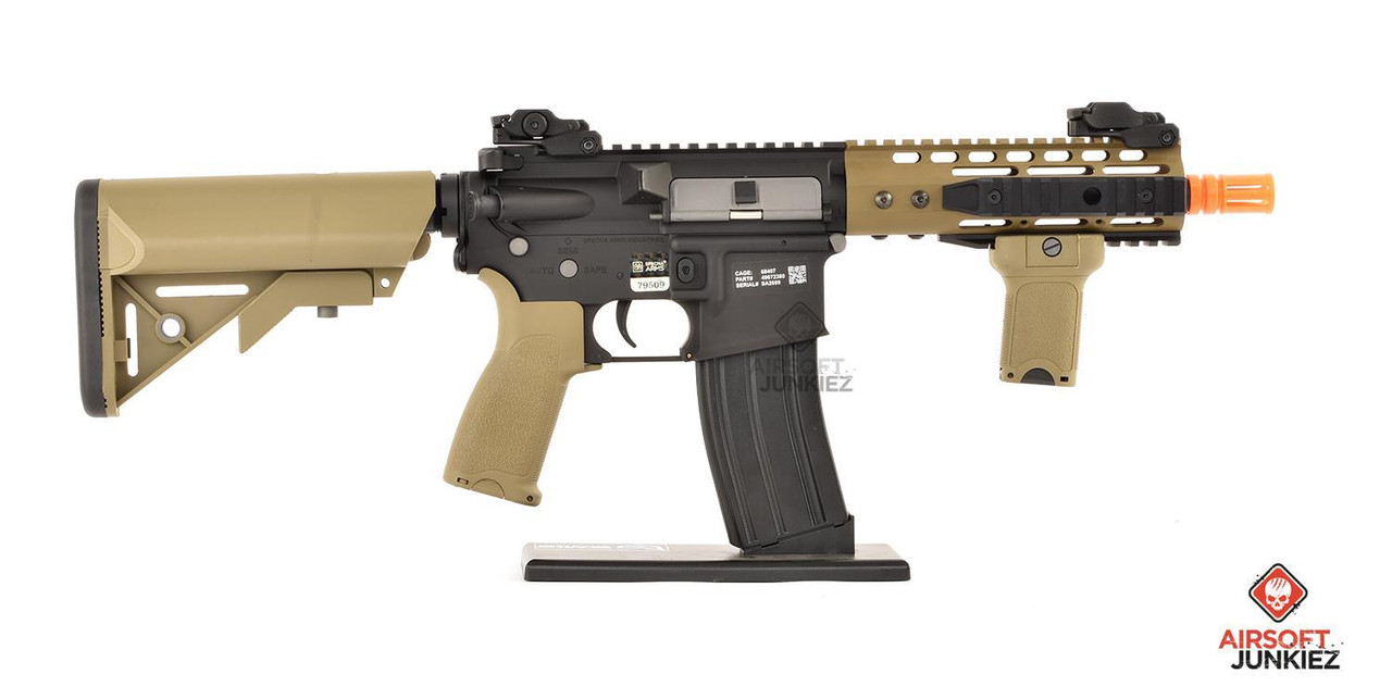 Specna Arms EDGE Series | Black & Tan PDW Keymod (SA-E12-HT)