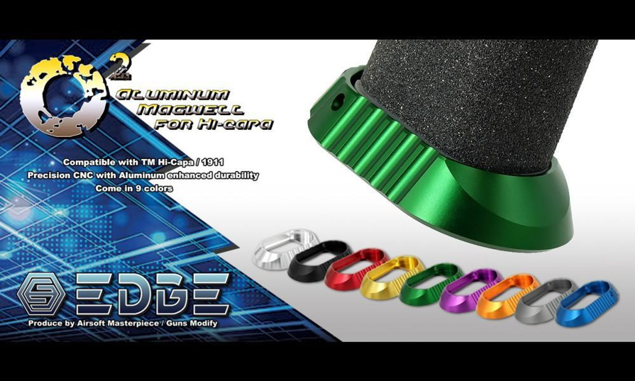 EDGE Custom "O2" Aluminum Magwell for Hi-CAPA | Select Color