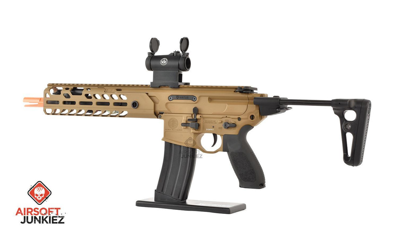 Sig Sauer ProForce MCX VIRTUS PDW AEG | Tan - AirsoftJunkiez.com