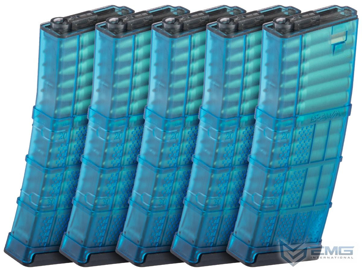 EMG 190rd Lancer Systems Licensed L5 AWM Airsoft Mid-Cap Magazines