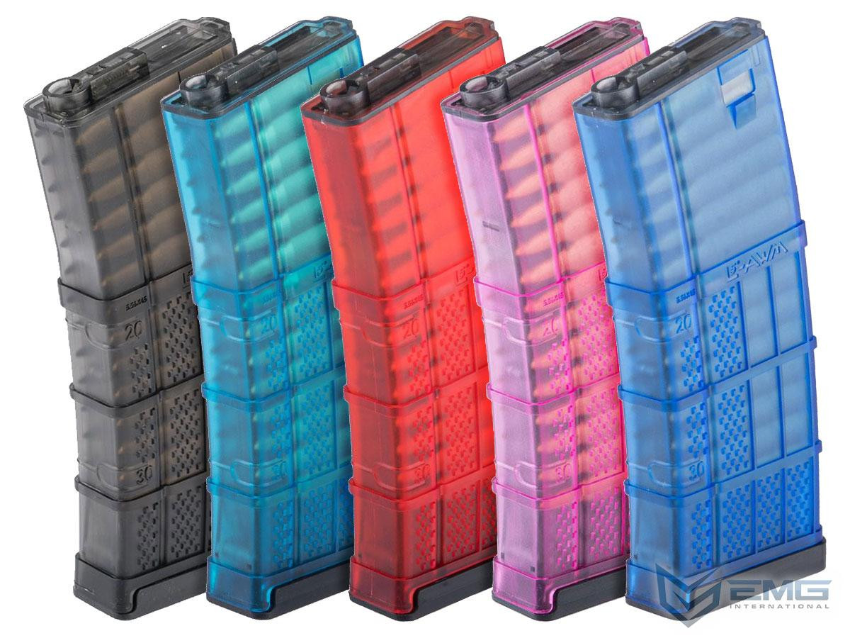 EMG 190rd Lancer Systems Licensed L5 AWM Airsoft Mid-Cap Magazines