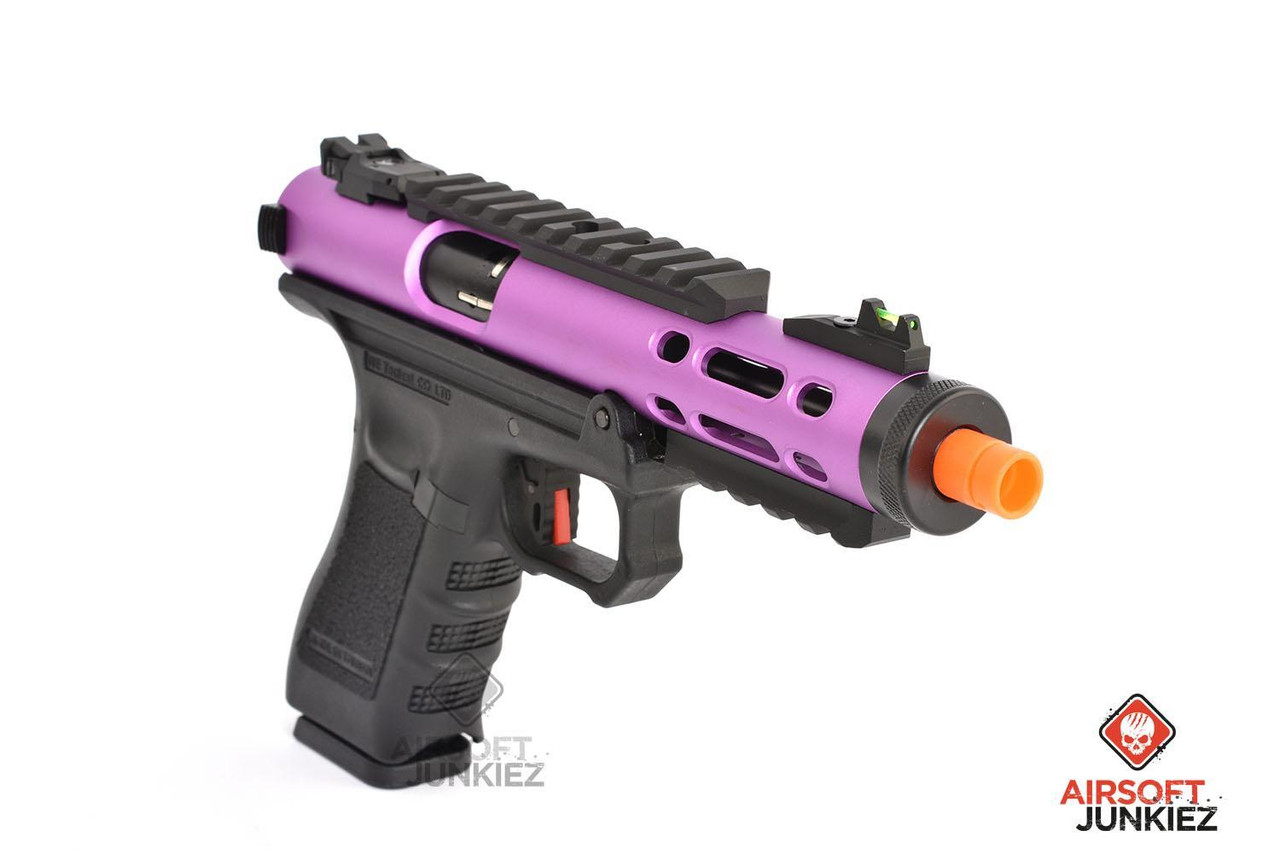 WE-Tech Galaxy Select-Fire Gas Blowback Airsoft Pistol | Purple