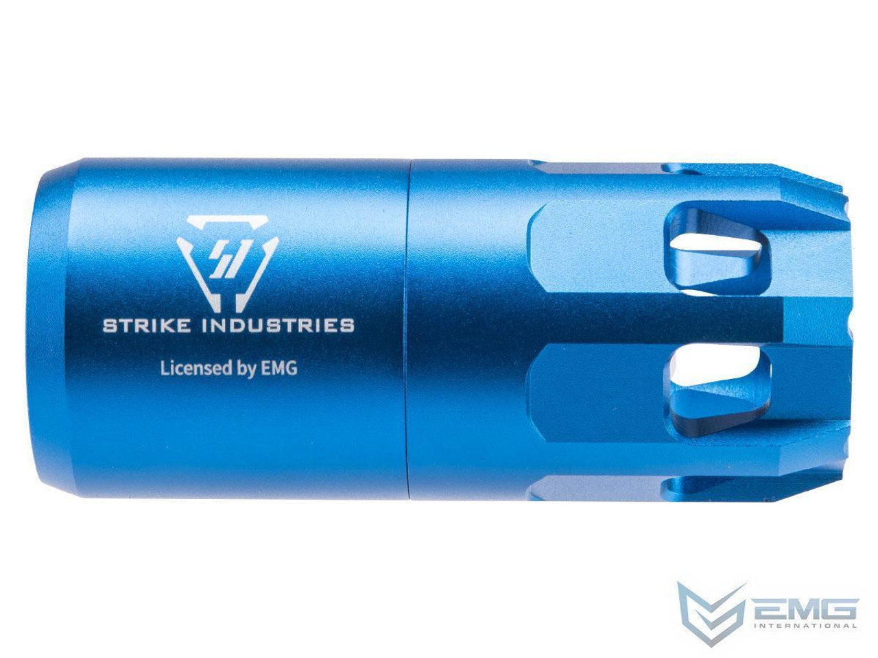 EMG Strike Industries Oppressor w/ Built-In ACETECH Bifrost RGB M Rechargeable Tracer (Model: 14mm Negative / Blue)