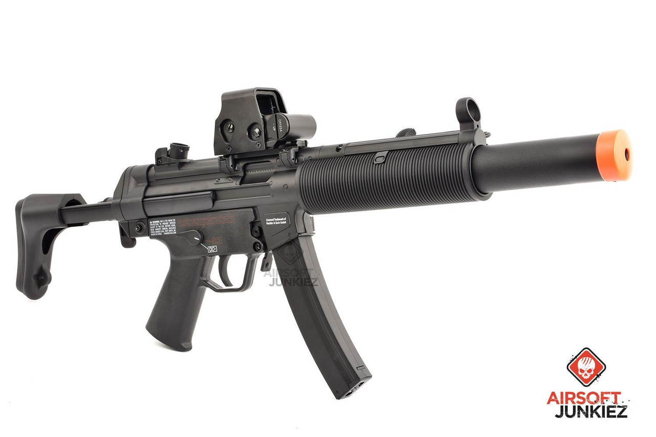 H&K MP5 SD6 ELITE AEG AIRSOFT SMG - AirsoftJunkiez.com