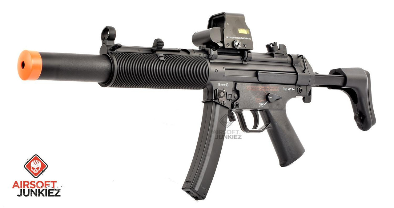 H&K MP5 SD6 ELITE AEG AIRSOFT SMG - AirsoftJunkiez.com