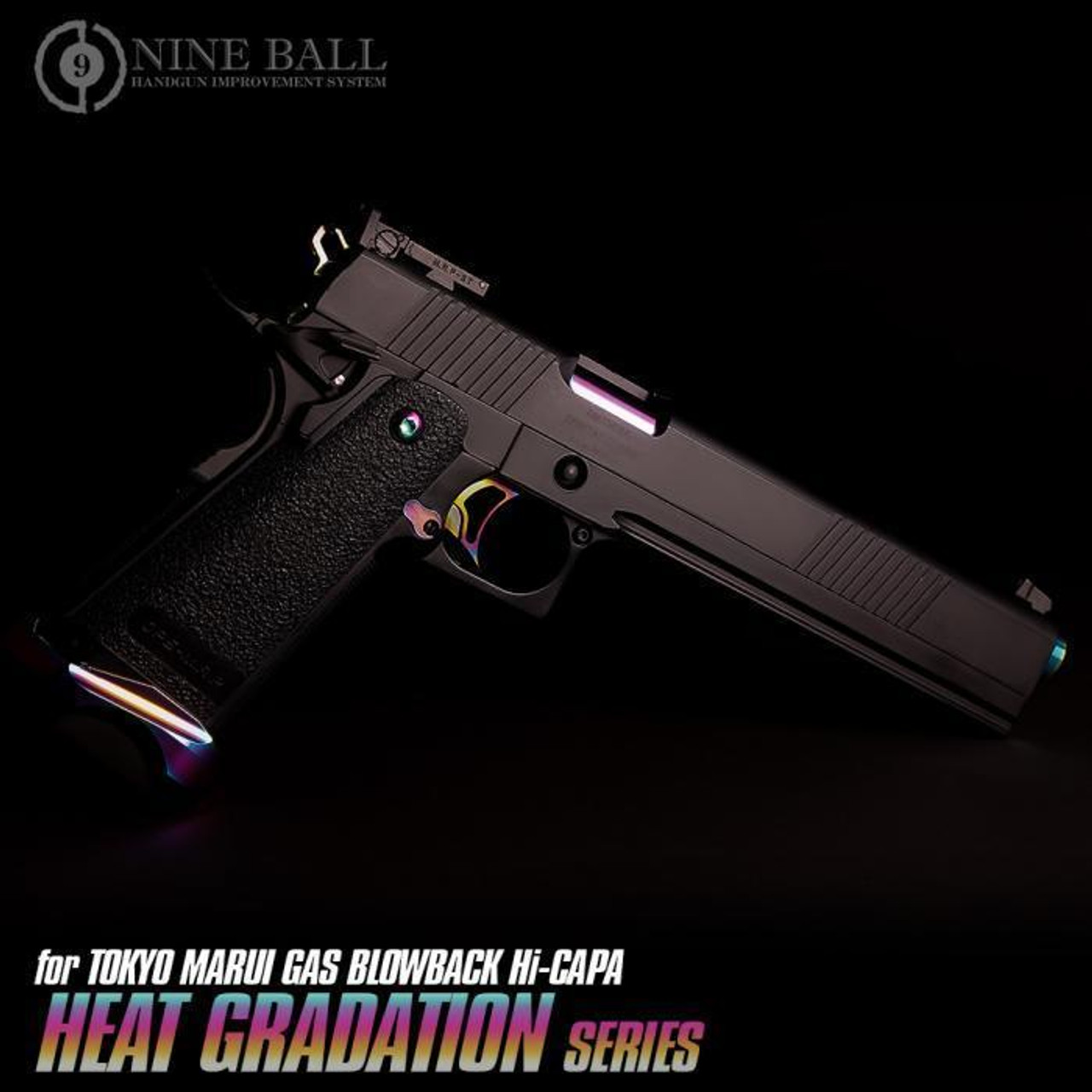 NINE BALL Hi-CAPA Government Series Custom Trigger HEAT GRADATION