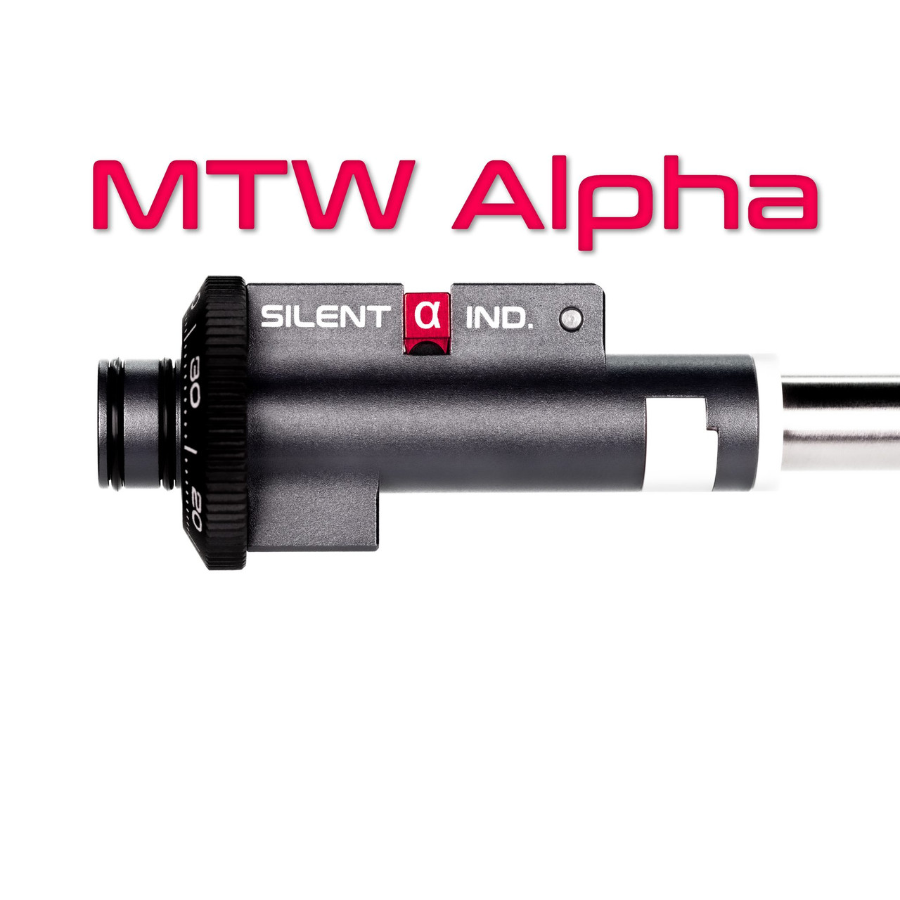 Silent Industries MTW Alpha hop-up chamber w/wheel - Inferno Silent Industries MTW Alpha hop-up chamber w/wheel - Inferno