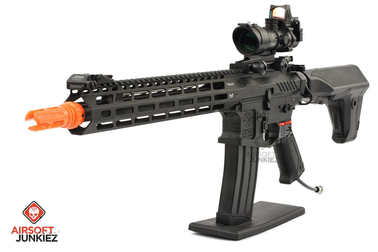 G&G CM16 SRXL M-LOK Black HPA Package - AirsoftJunkiez.com