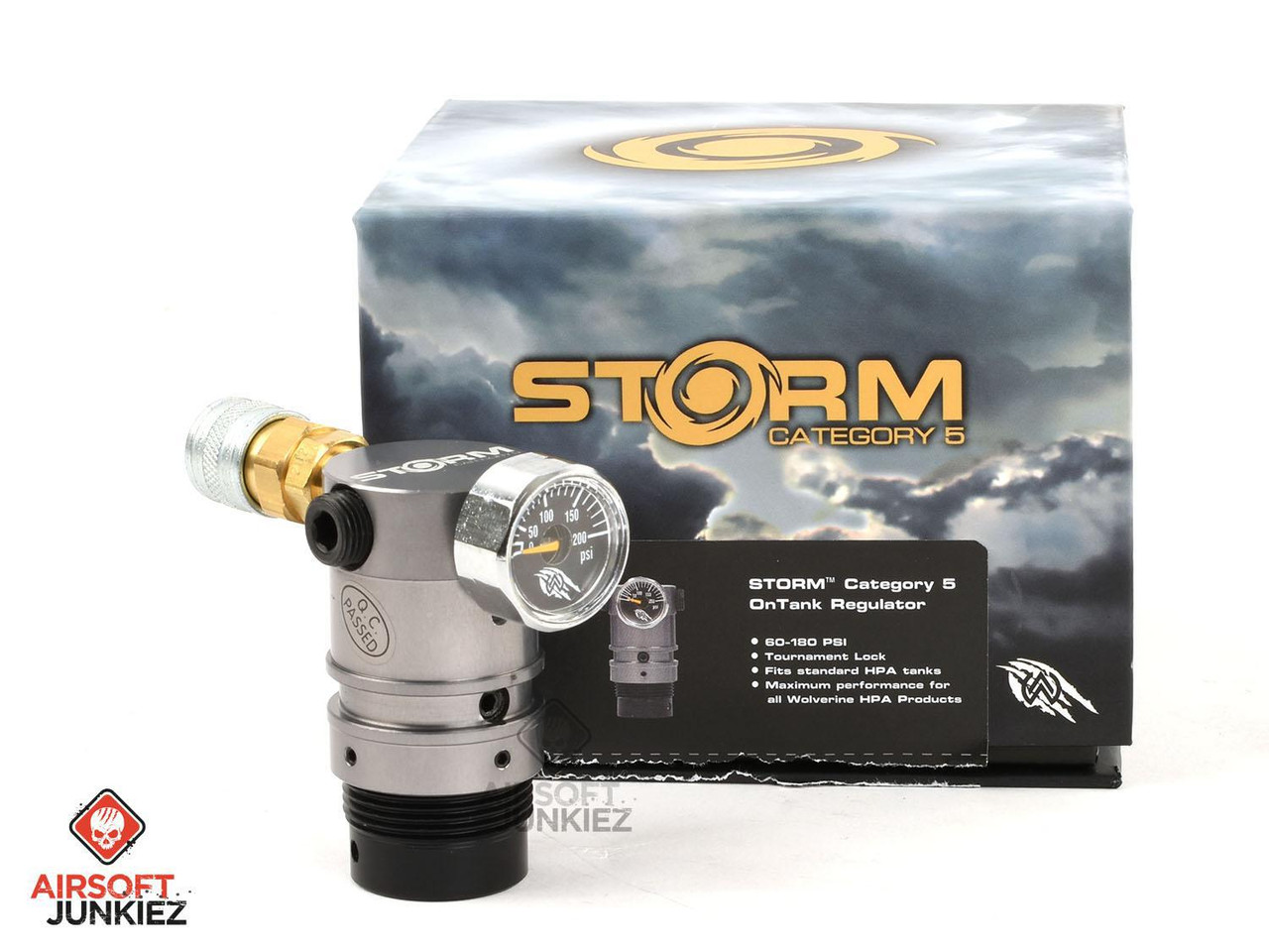 BALLISTICS x WINDY AND RAINY【GEAR & COO Wolverine Airsoft STORM Category 5 - Stand Alone