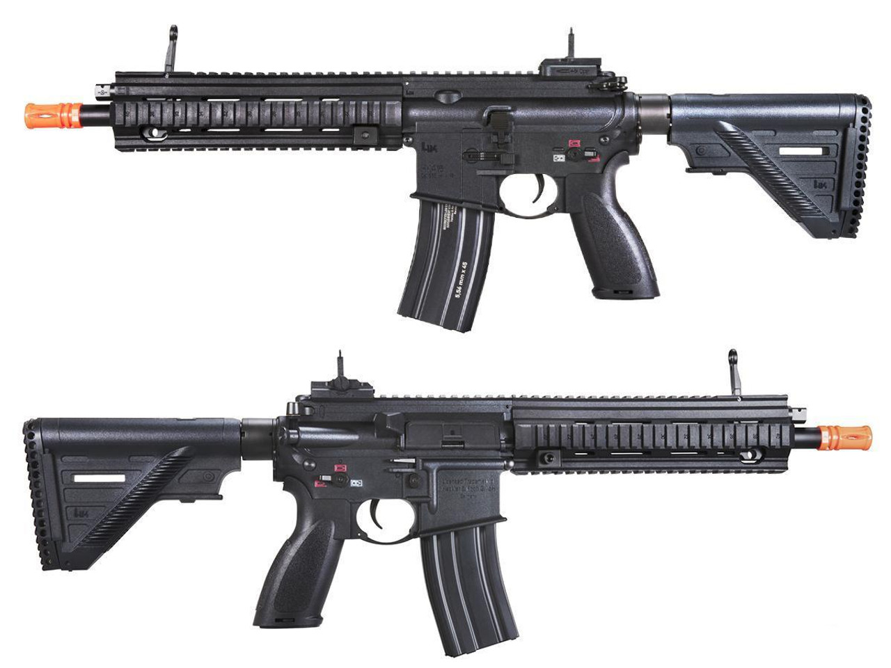 H&K 416 AEG Airsoft Rifle, Black