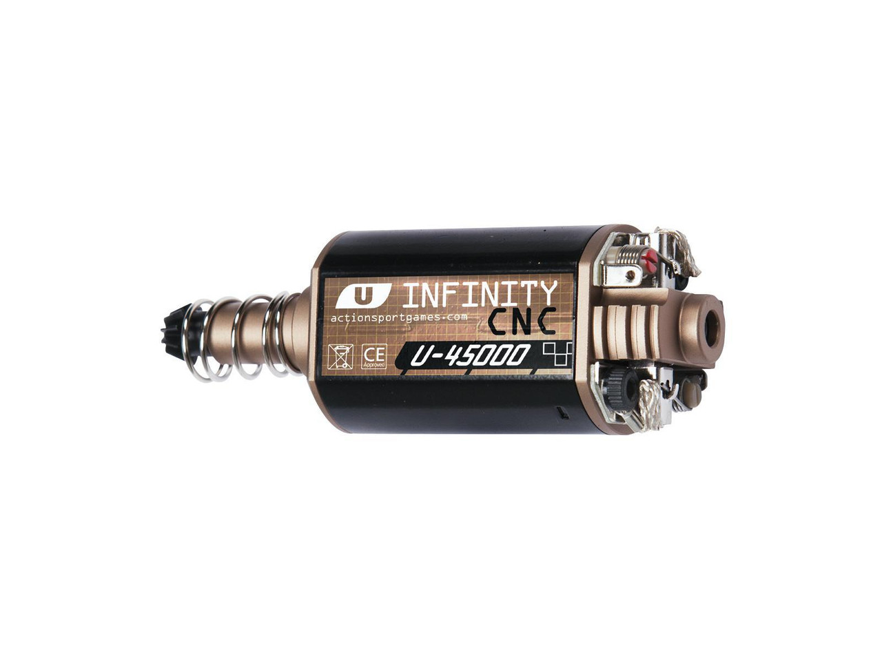 ASG INFINITY CNC U-45000, long axle - AirsoftJunkiez.com
