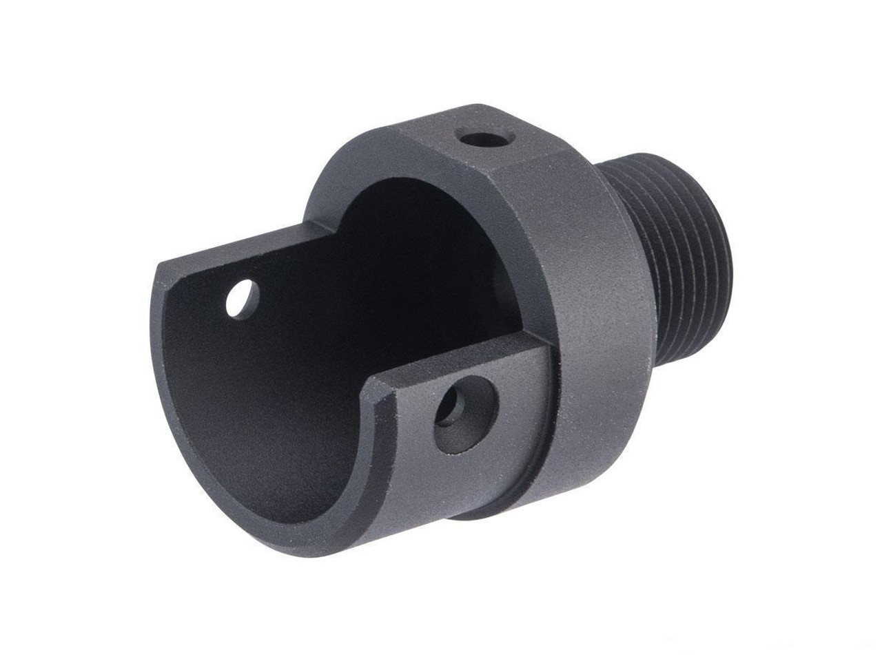 Action Army AAP-01 to 14mm Negative Threaded Receiver Adapter for Action Army AAP-01 Airsoft Gas Blowback Pistols