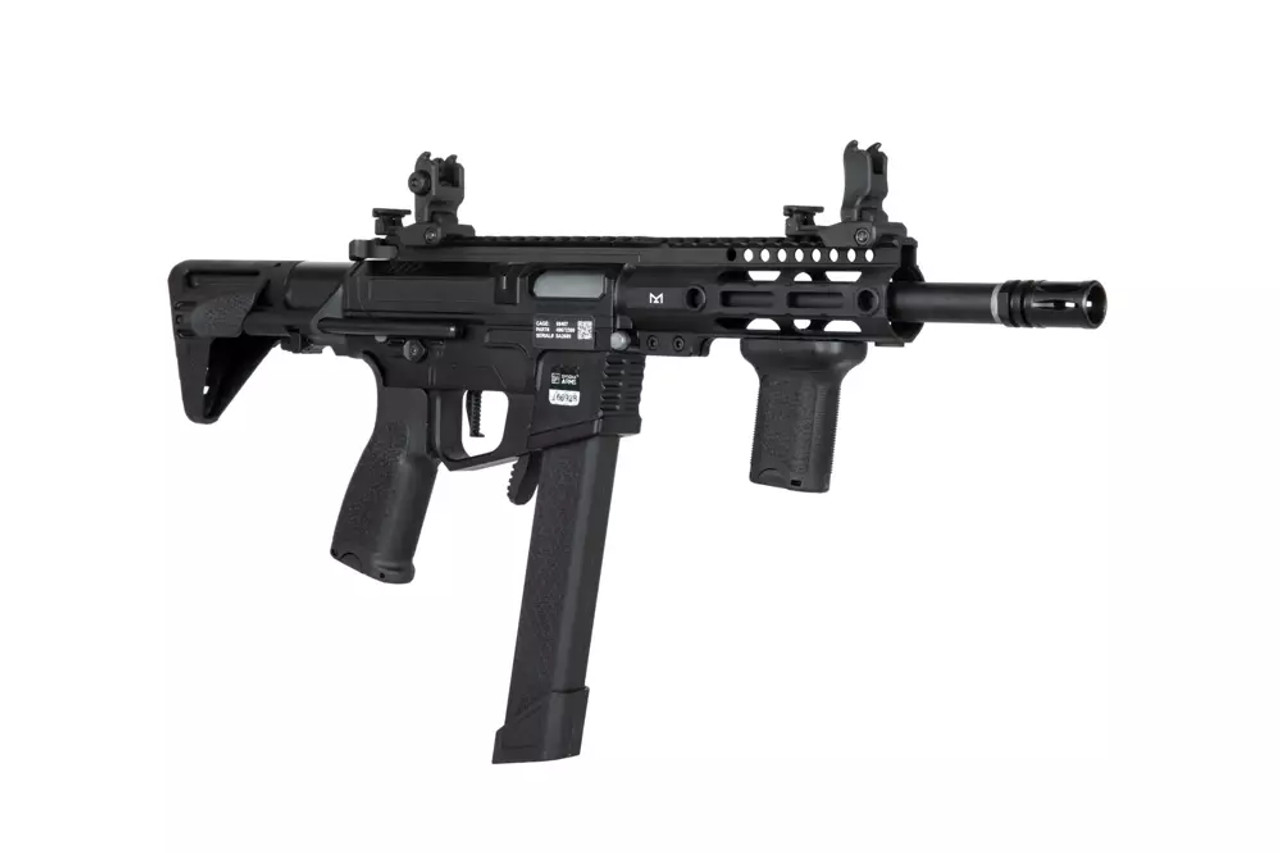 Specna Arms SA-X01 EDGE 2.0™ SMG| Black - AirsoftJunkiez.com