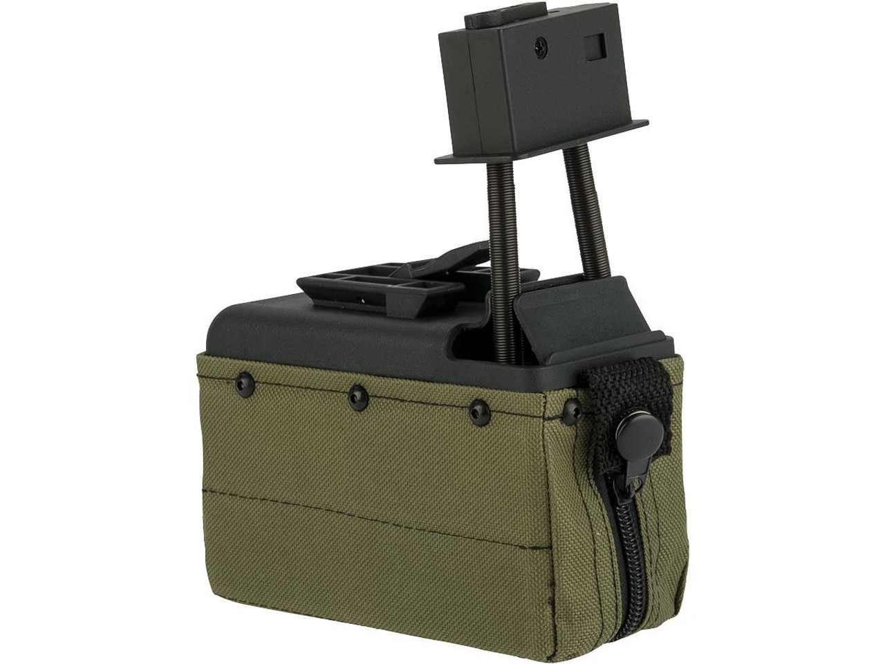 A&K 1500 Round M249 Box Magazine - OD Green