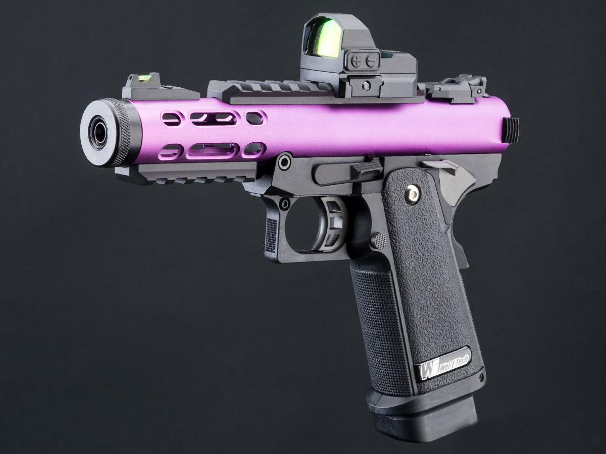 HI-CAPA 電動ガン ブラック/ピンク WE Galaxy Hi-Capa Gas Blowback Pistol (Type A) | Color