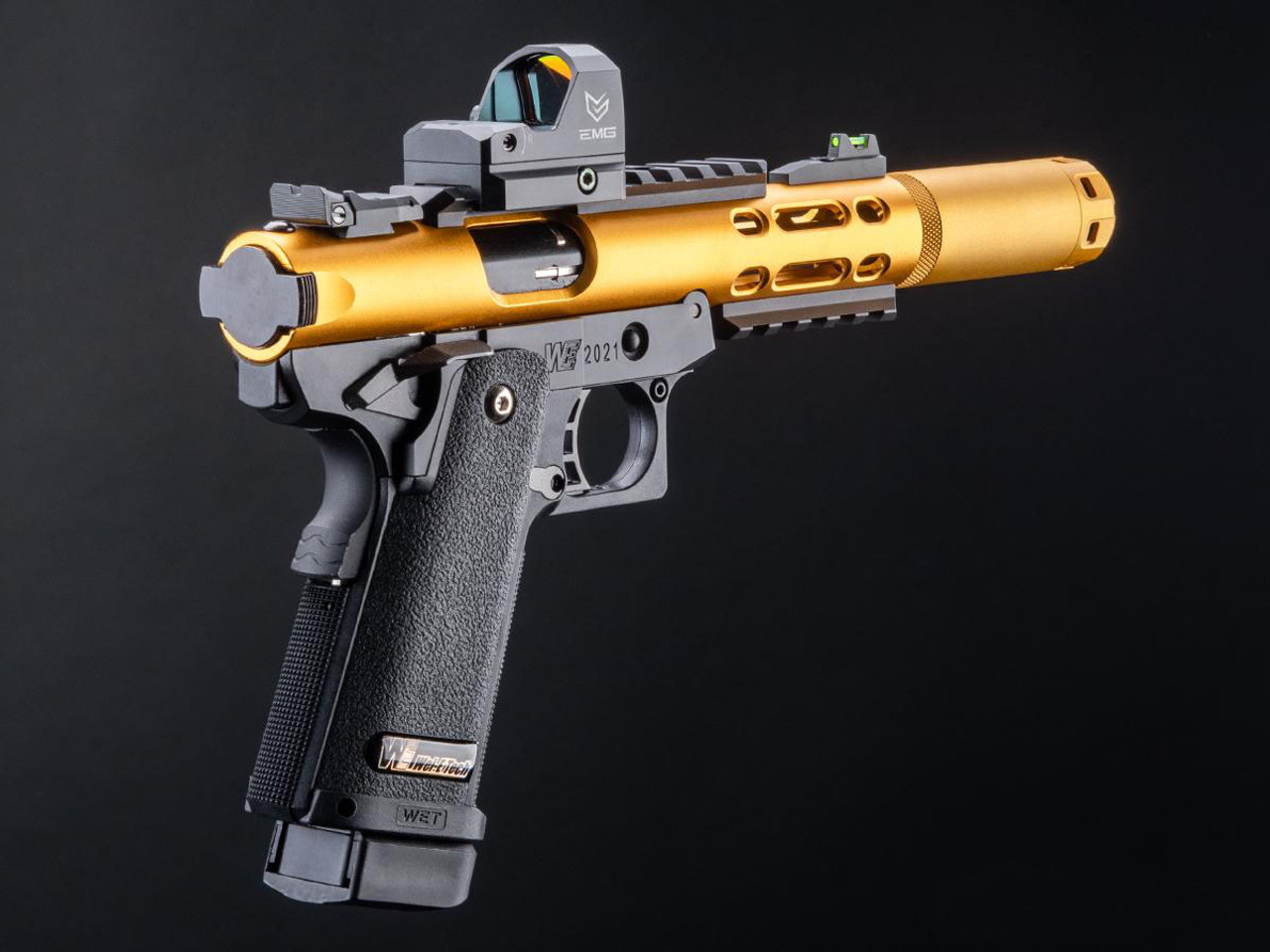 【HI FI FNK】Galaxy Top WE-Tech Galaxy Hi-CAPA Gas Blowback Airsoft Pistol (Color